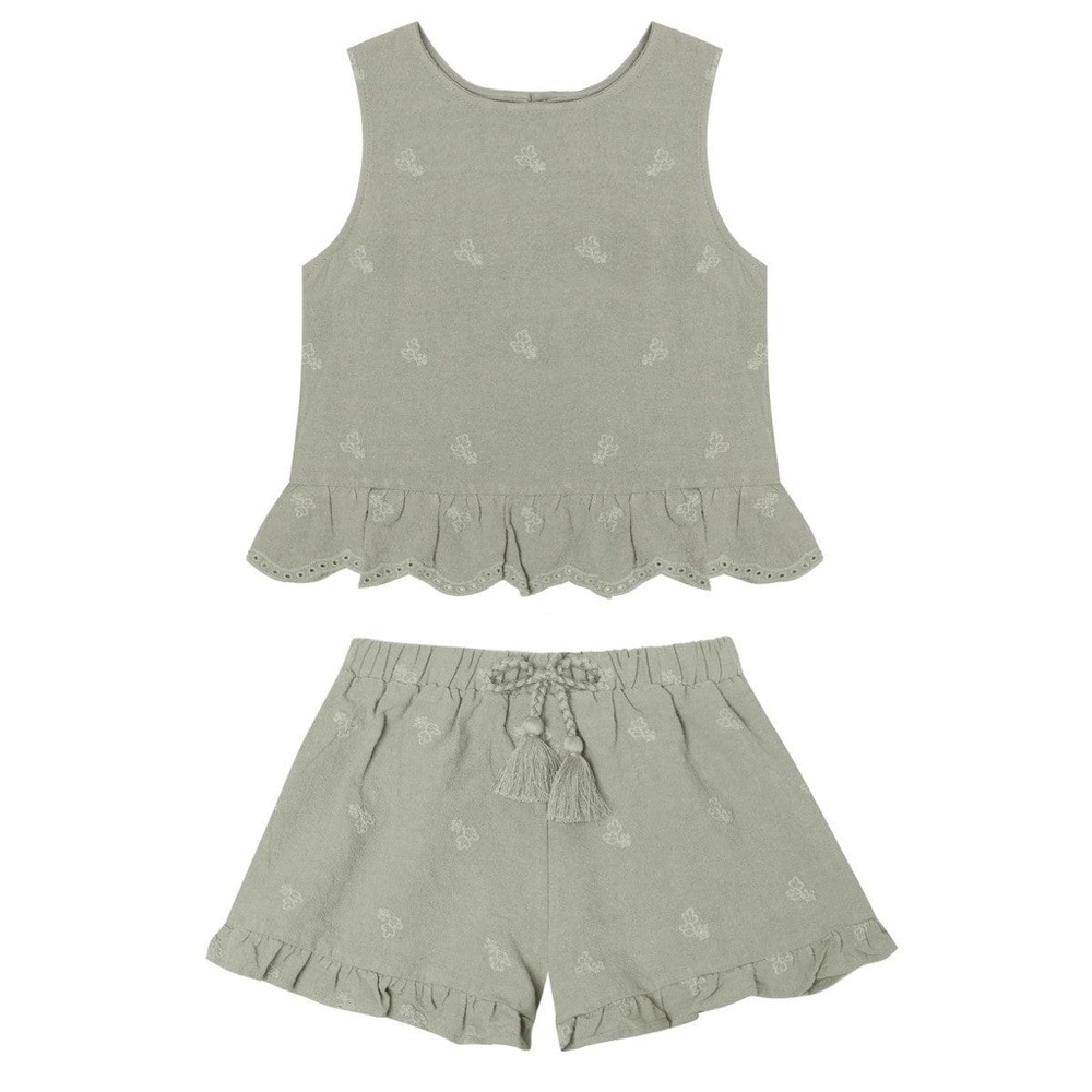 Rylee + Cru Leonie Top & Shorts Set, 2-3Y